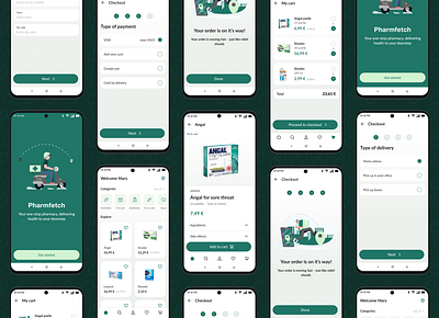 Pharmacy delivery app ecommerceapp pharmacyapp ui uxui