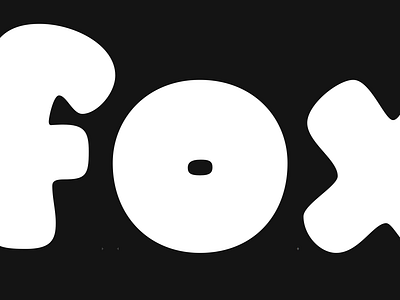 FIP (Font in Progress) branding design font graphic design kawaii lettering logo rounded typography work in progress