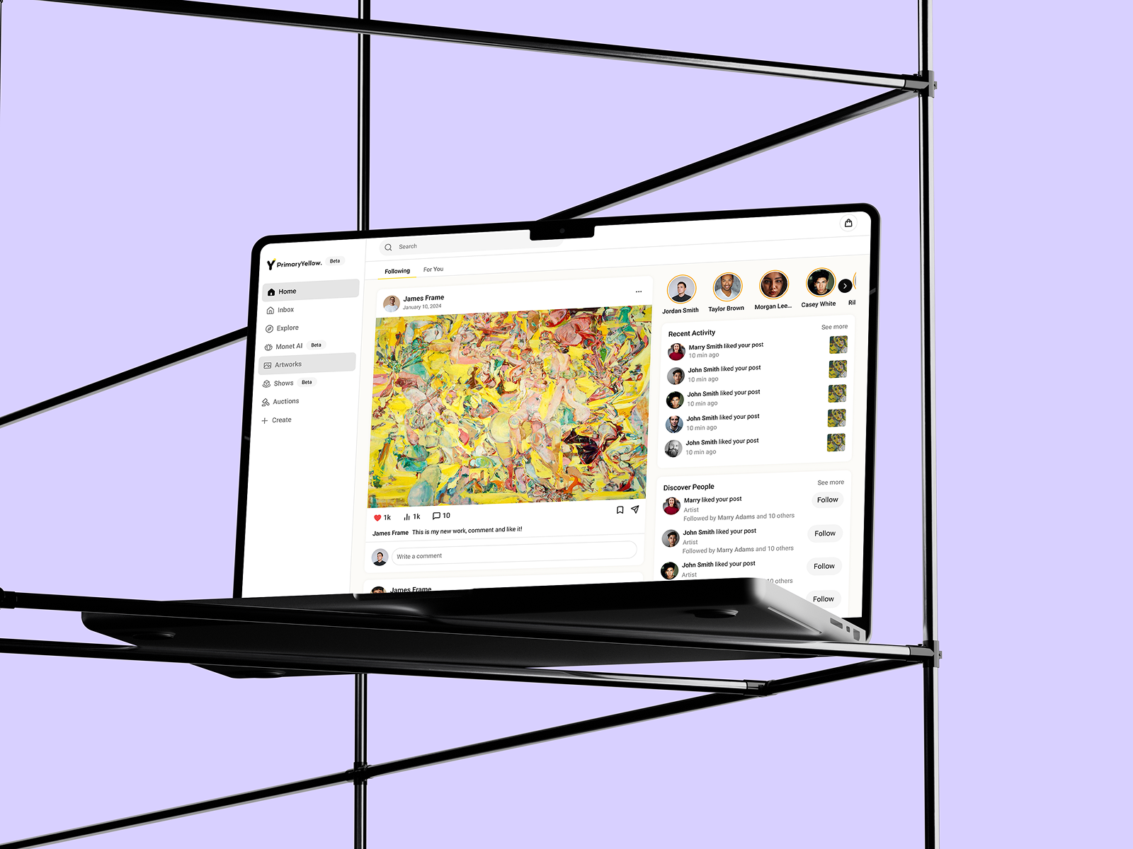 Example of Product Design For Saas