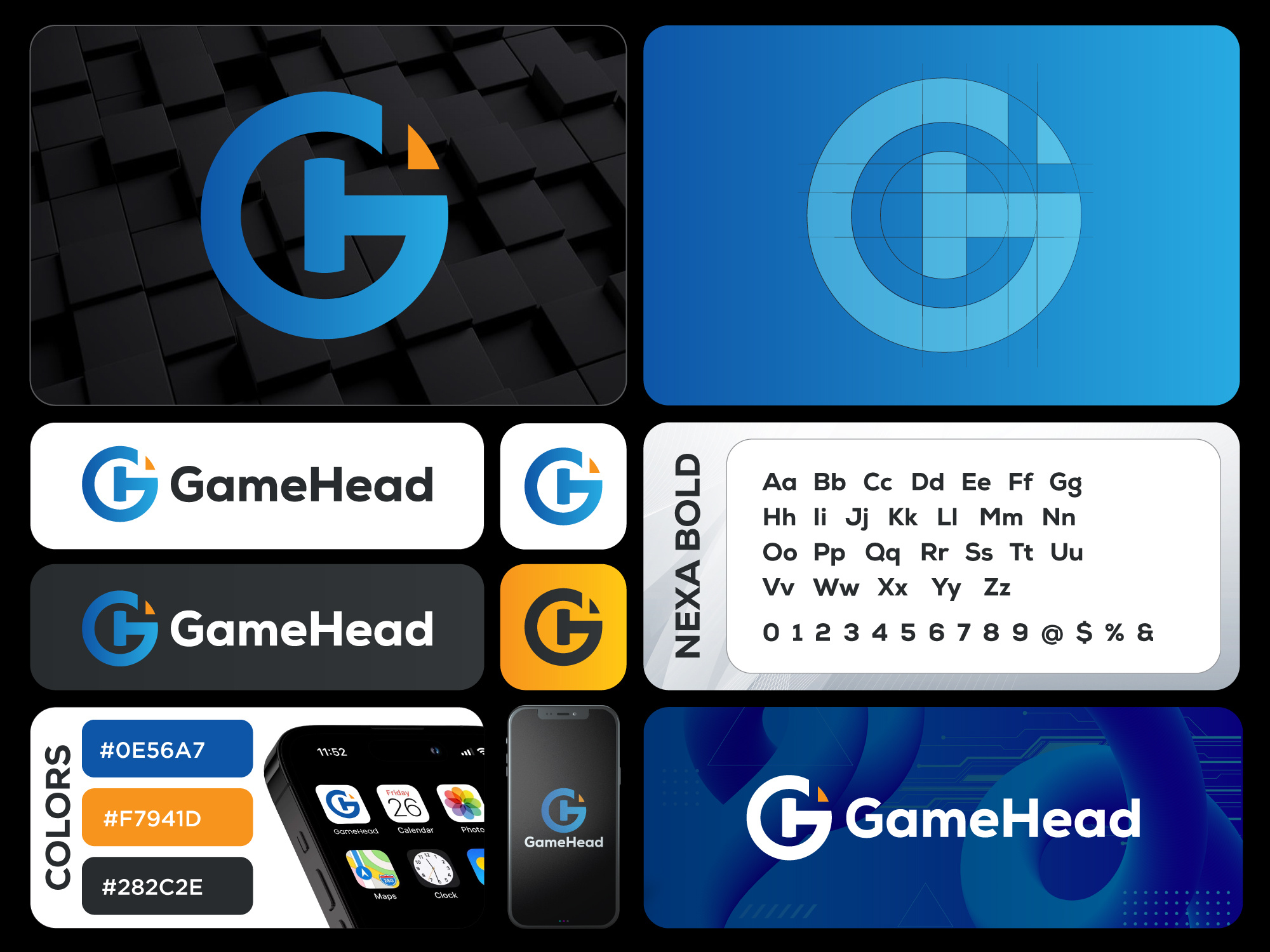 Example of Minimal Logo & Brand Guidelines