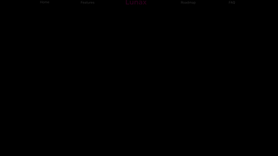 Lunax Crypto Landing page 3d blender design figma graphic design motion graphics ui web website