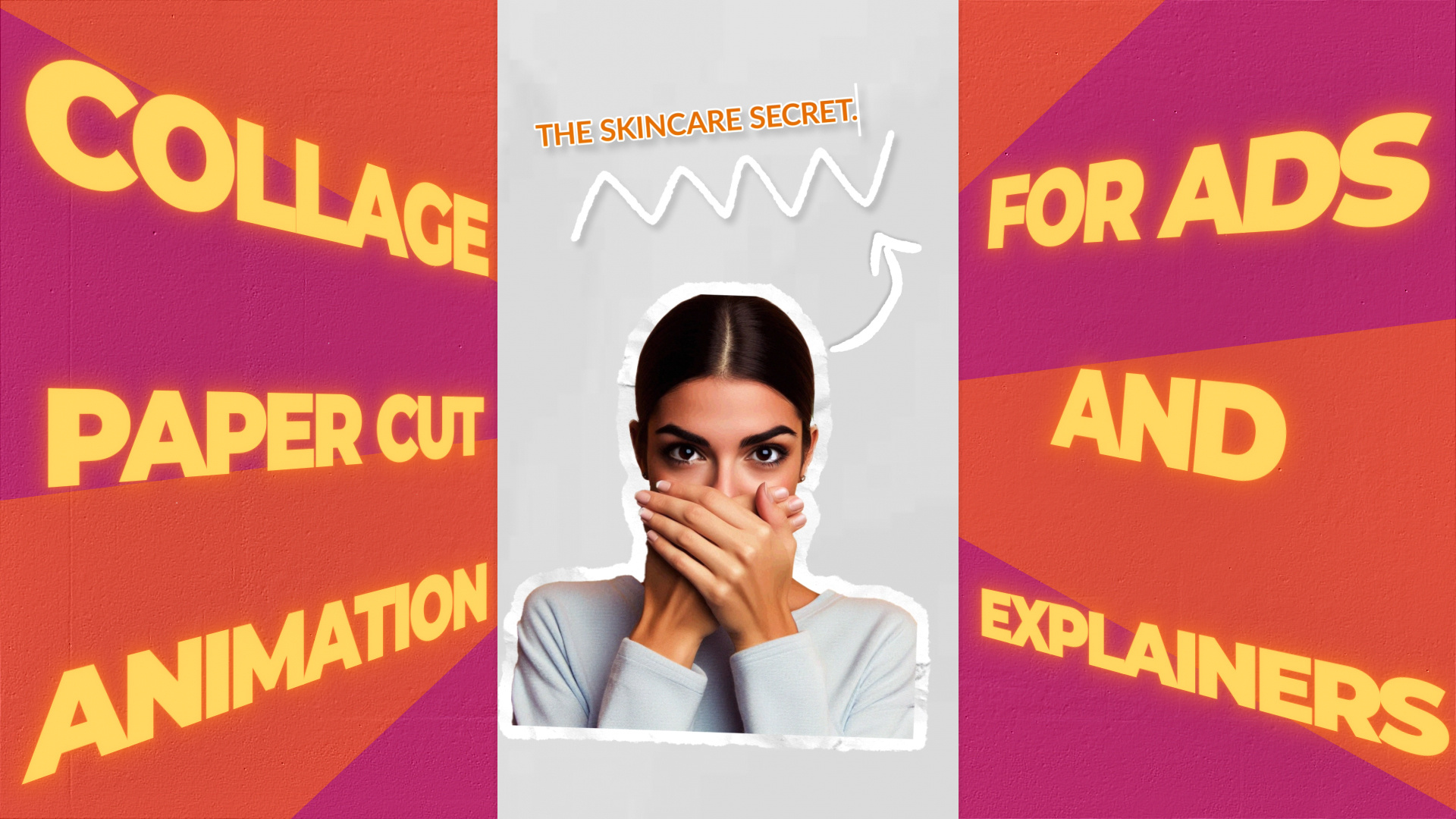 ✂️📽️ Animated Collage Video – Perfect for Vertical Ads! 🚀 ad advertisment after effects animation collage explainer motion design motion graphics paper paper cutout stop motion video