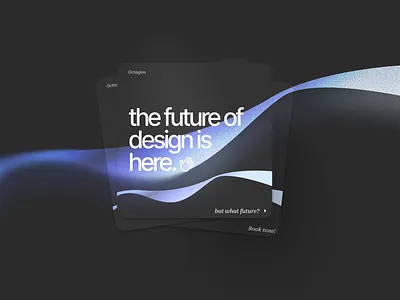 The future of design cover branding design digital 2d digitalartist illustration logo ui vector vector art vector artwork