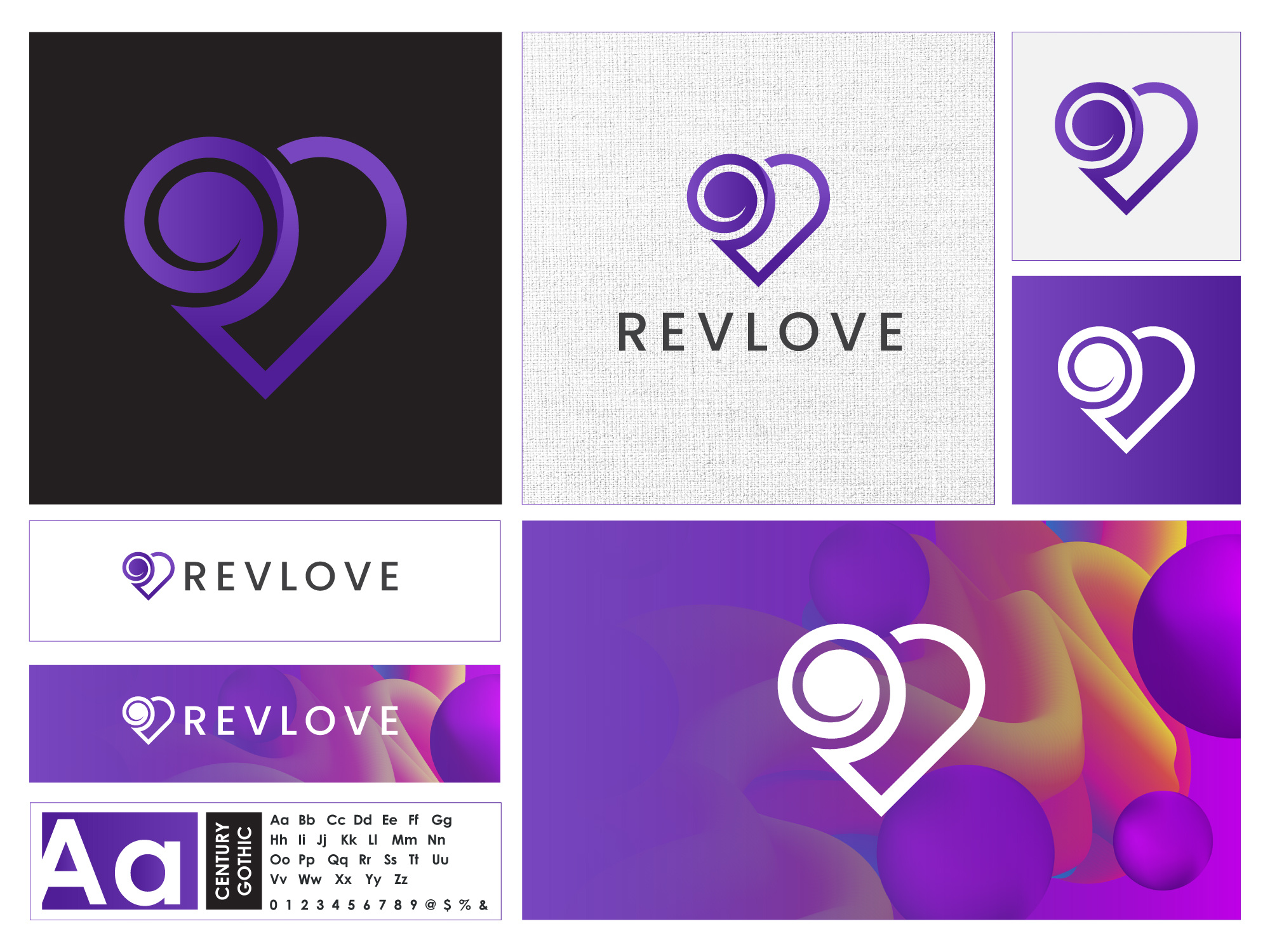 Example of Minimal Logo & Brand Guidelines