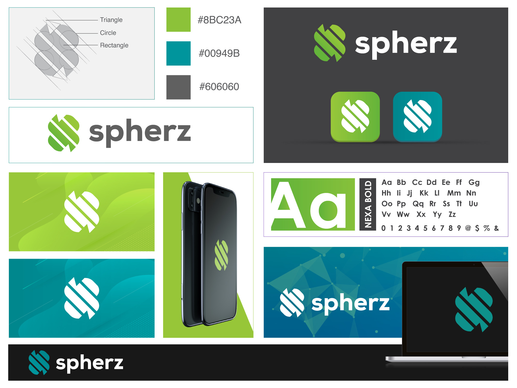 Example of Minimal Logo & Brand Guidelines