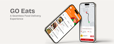 GO Eats App food app mobile app modern