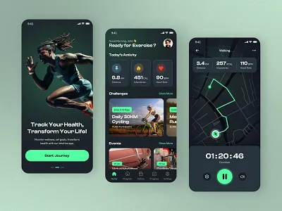Fitness App UI activity android app app design creative design designer dfdf dribbble fitness app fitness tracker graphic design ios mobile design mobile ui sports training ui ux workout workout app