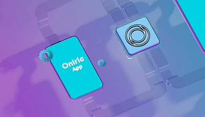 Oniric App - 3D Animation and Modeling 3d 3d model branding graphic design logo model motion graphics product design ui ux