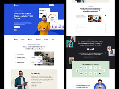 Email Marketing Figma UI Template ai aistartup branding emailmarketing landingpages motion graphics printing productdesign typhography uxui video websitemockup
