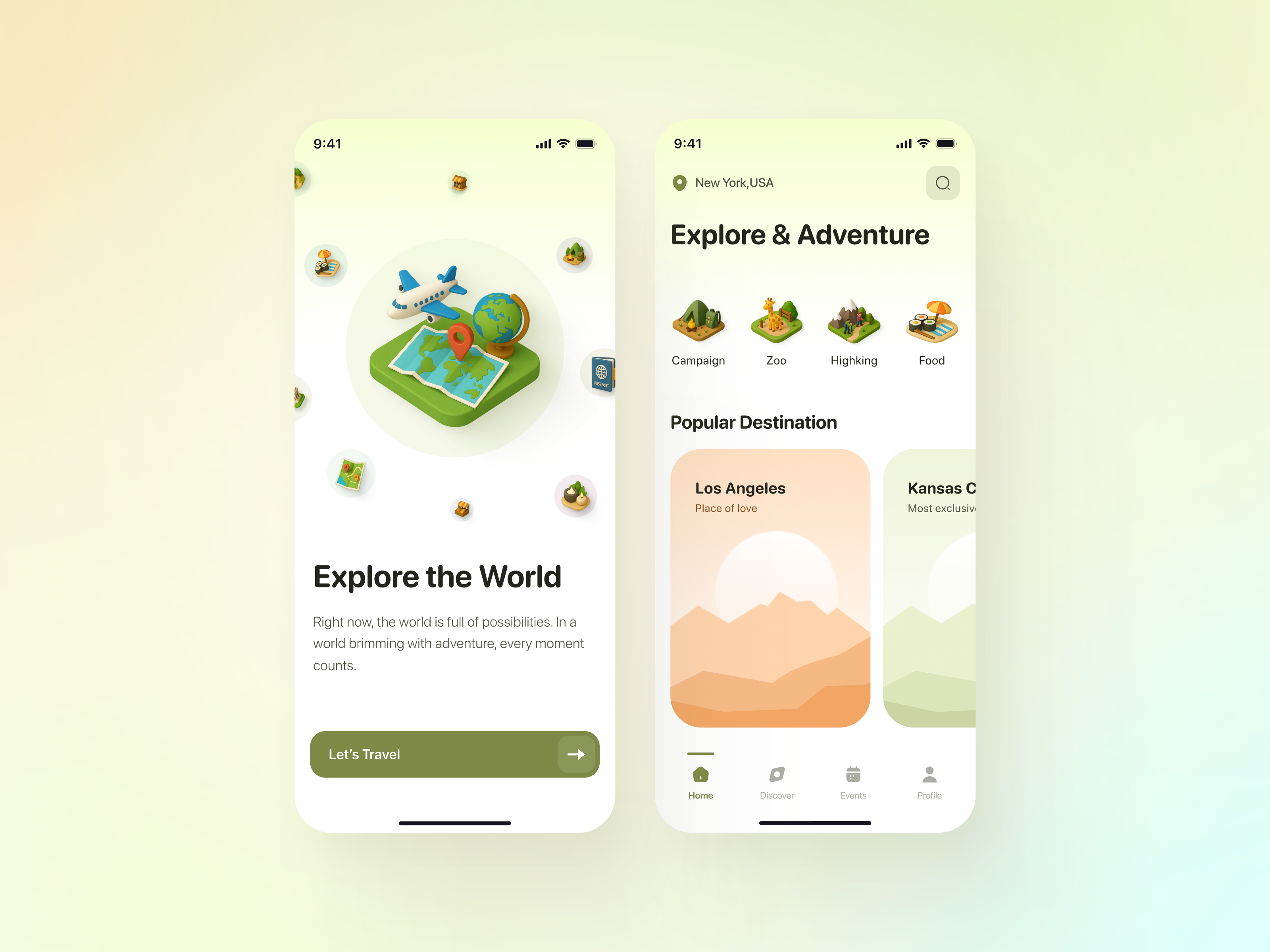 Travel Planner App 3d isometric icons 3d isometric illustration ai assistant app booking app create trip design gpt minimal mobile tourism travel travel app travel app design travel app ui travel app ui design travel plan travel planner mobile app trip planer ui