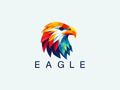 Eagle Vector Logo animal animal logo animals animals logo bird logo eagle eagle head eagle logo eagle vector logo eagles eagles logo top eagle logo vector logo
