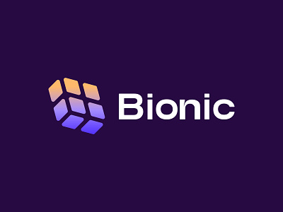 🚀 Bionic – Futuristic Tech Logo Design bionic bold brand brand identity branding design designtrends dribbbleweeklywarmup gradientlogo graphic design illustration logo logo design logodesign minimal modern startupbranding typography ui visualidentity
