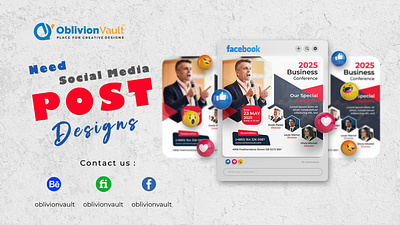 Business Event Promo Design ad design campaign design carousel post content design creative post digital design digital marketing facebook post feed design instagram post interactive design marketing post motion post post layout post template promotional post social media branding social media design social media graphics story design