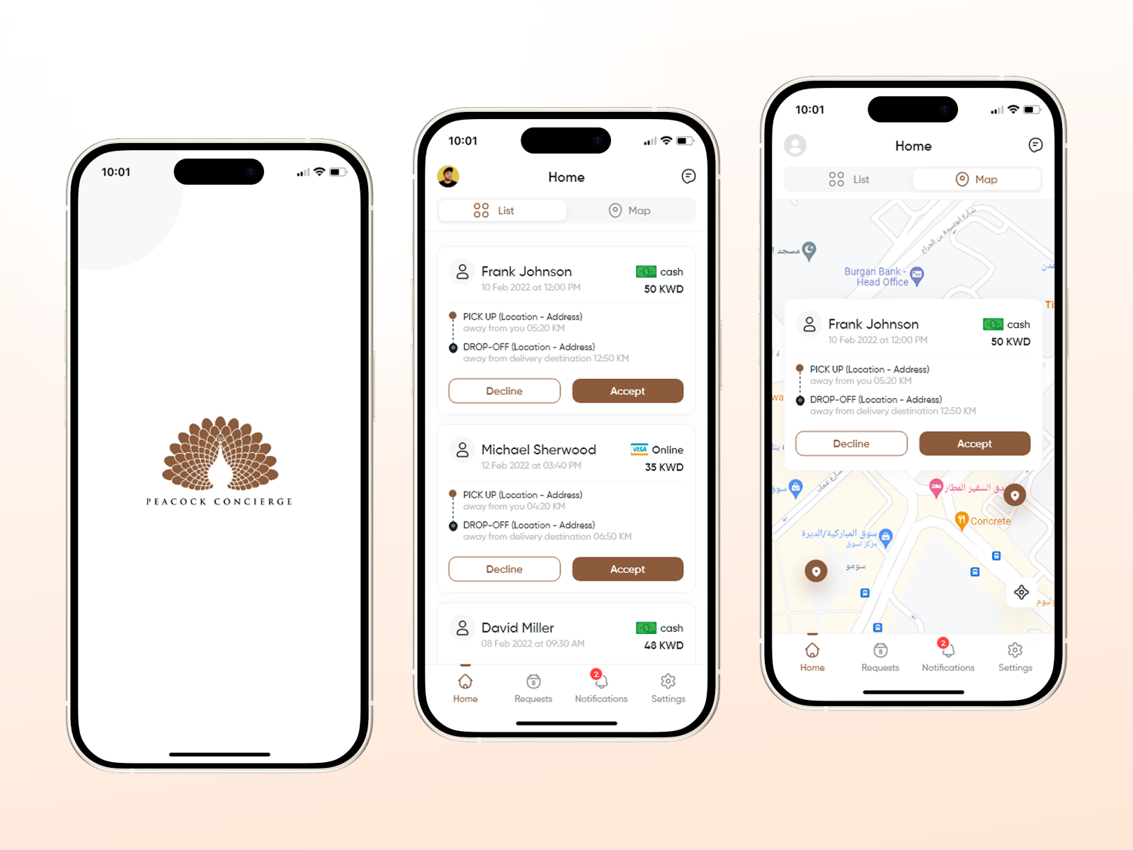 Example of Mobile App UX/UI Design