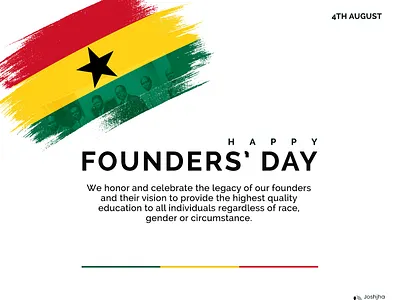 Ghana Founders day flyer