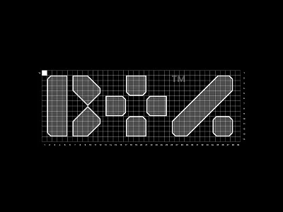 B+/ Grid Construction graphic design graphic designs grid logo logo design logo designs logo grid logos