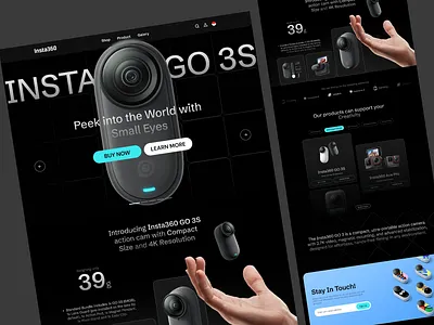One Product Landing Page – Figma UI + Webflow/Framer No-Code Dev 3d animation branding dtc product site graphic design logo minimal product page motion graphics no code ecommerce one product landing page single product website ui
