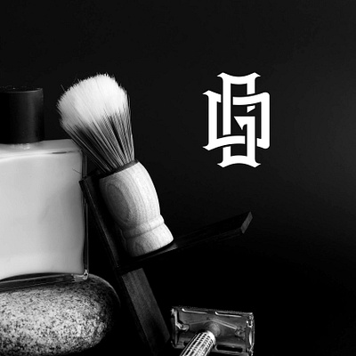 BD Monogram logo for Barbershop! barber barber logo barbershop logo branding design graphic design graphics design illustration logo logodesigner logos logotype ui