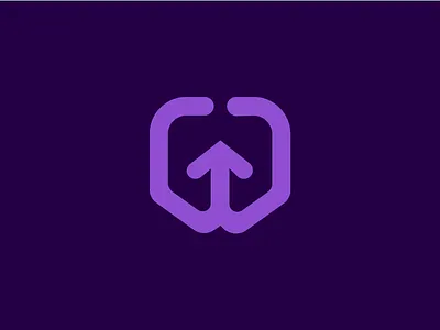 Letter V + Shield Icon + Growth Symbol Logo branding growth logo letter v logo logo design logodesign logotype shield logo up arrow v letter logo v logo