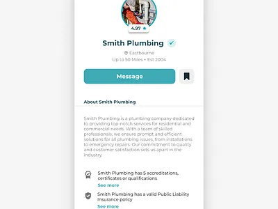 Profile UI Design for Web App app design branding design graphic design mobile app mobile app design mobile app designer ui ui app design ui design ux ux design web app web app design webflow website design