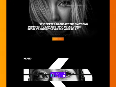 Concept Website - DJ KAKA art directed branding concept website dj dj kaka graphic design music ui user interface web design