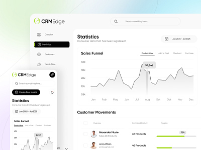CRM Statistics Dashboard Design crm app crm dashboard crm dashboard design crm dashboard mobile crm dashboard table crm dashboard ui crm dashboard ui design crm statistics crm system dashboad design mvp sales statistics statistics app statistics dashboard statistics logo statistics mobile statistics ui ui