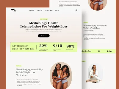 Weight-Loss Website health care helath care website medical medical care medical website medication online care web design website website design weight loss