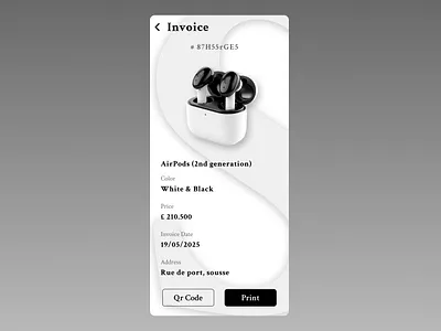 Day 046 : Invoice dailyui