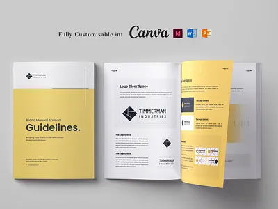 Brand Guidelines | Brand Identity annual report annual summary book formating book layout design booklet design brand design brand guideline branding brochure design business proposal company profile corporate guideline book creative design design ebook flyer design graphic design mimimal design ui ux