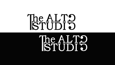 The Alto Studio concert graphic design logo music poster