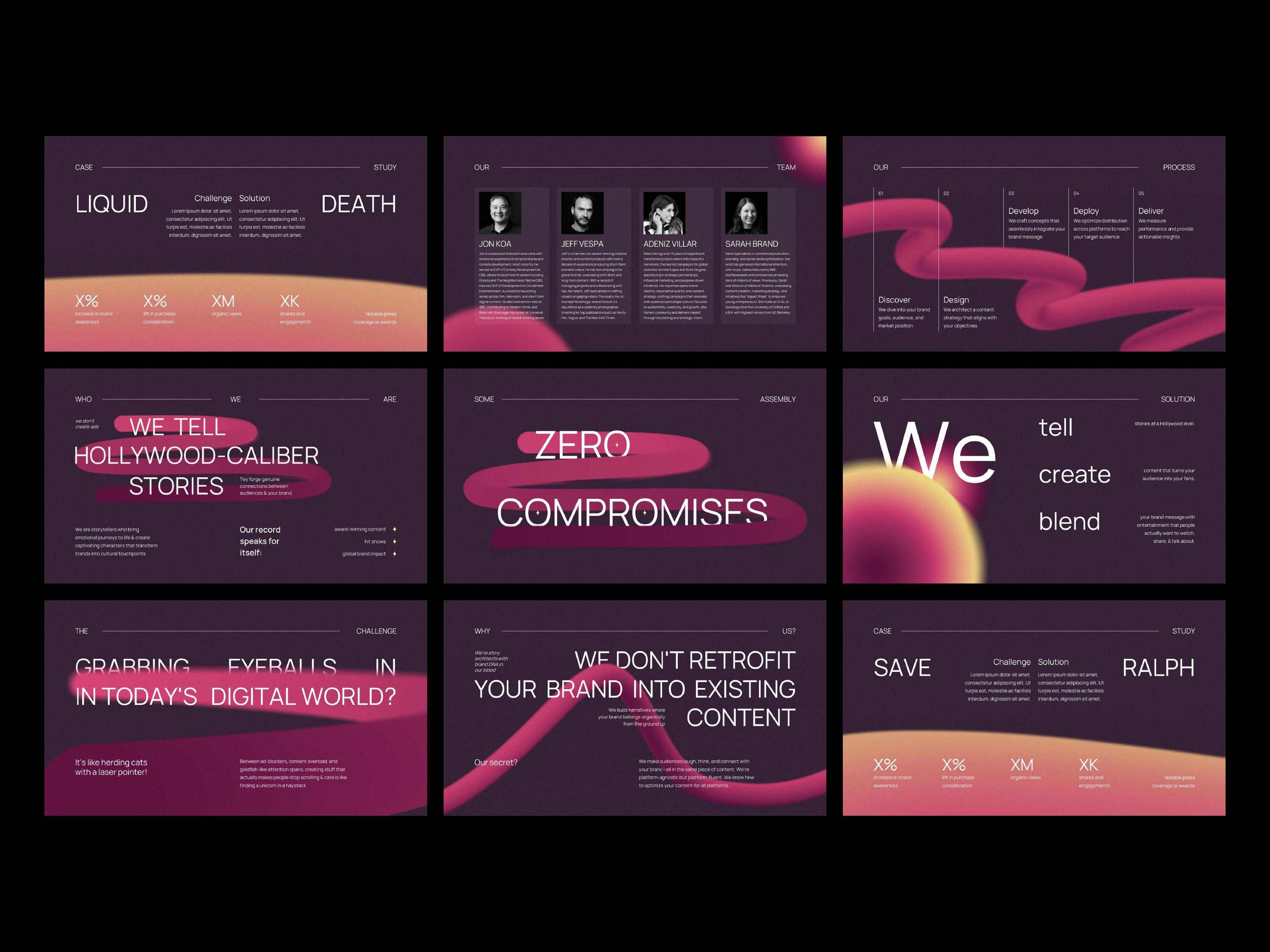 PowerPoint Slide Design for Business Presentation branding business deck business presentation business slide deck design design graphic design marketing deck pitch deck powerpoint powerpoint template presentation presentation design slide slide deck slide design