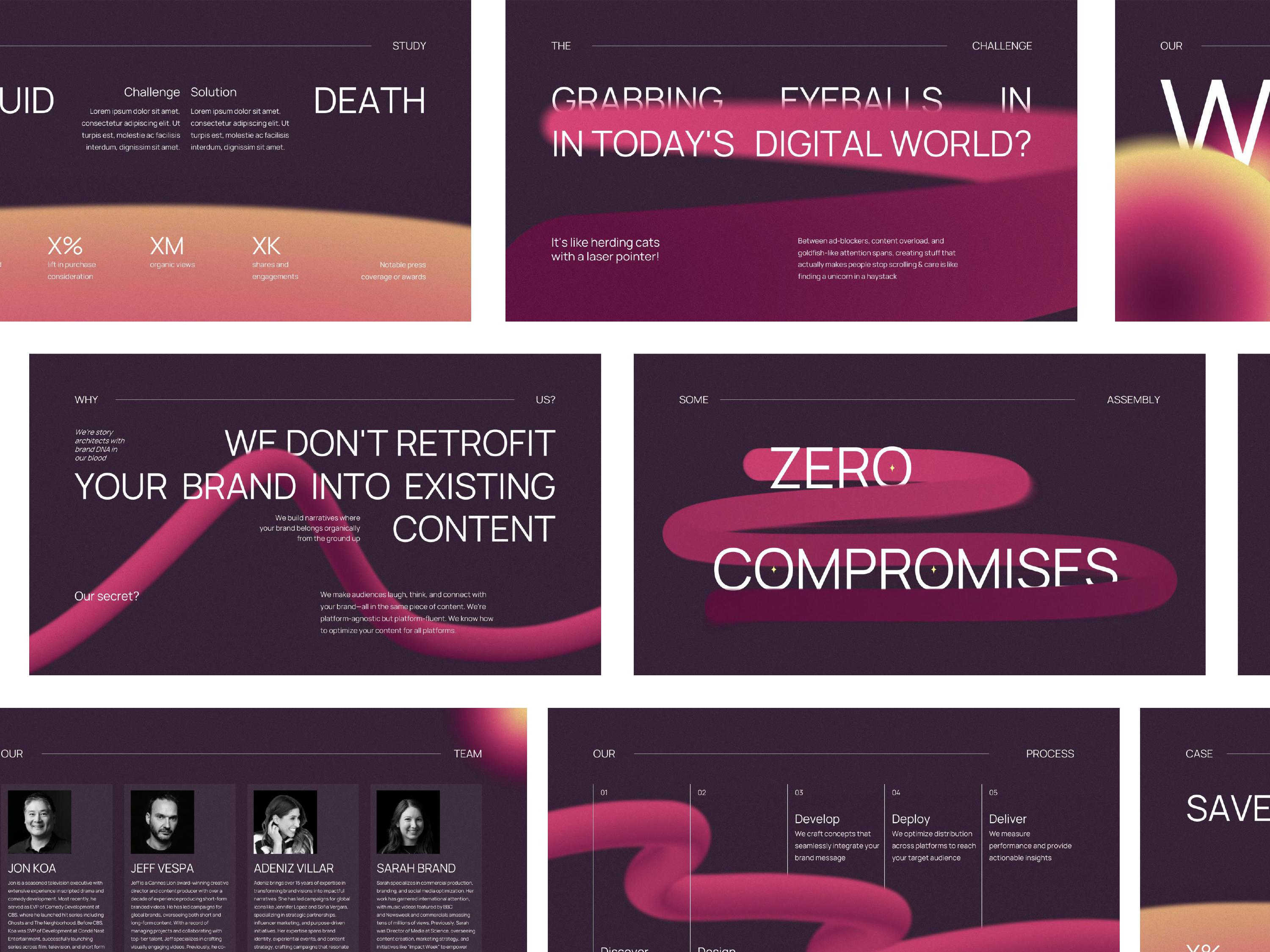 Startup Pitch Deck Design in PowerPoint branding business deck business presentation business slide design illustration pitch deck powerpoint powerpoint design powerpoint pich deck powerpoint template presentation presentation design slide slide deck slide design