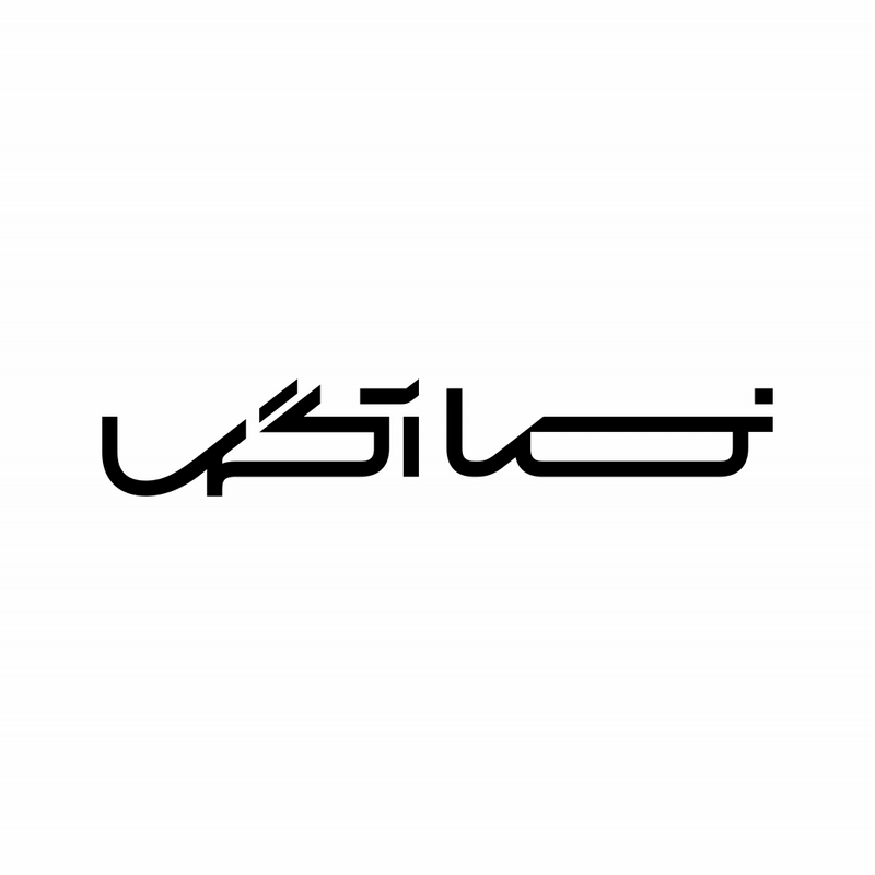 Nama Agahi arabic dynamic logo logotype persian type typography