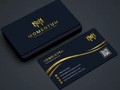 Modern Business card brand identity branding business card business card design card graphic design logo minimalist business card modern business card stationery visiting card