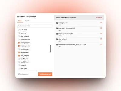 Validating QA testing workflow UI design product design qa testing ui