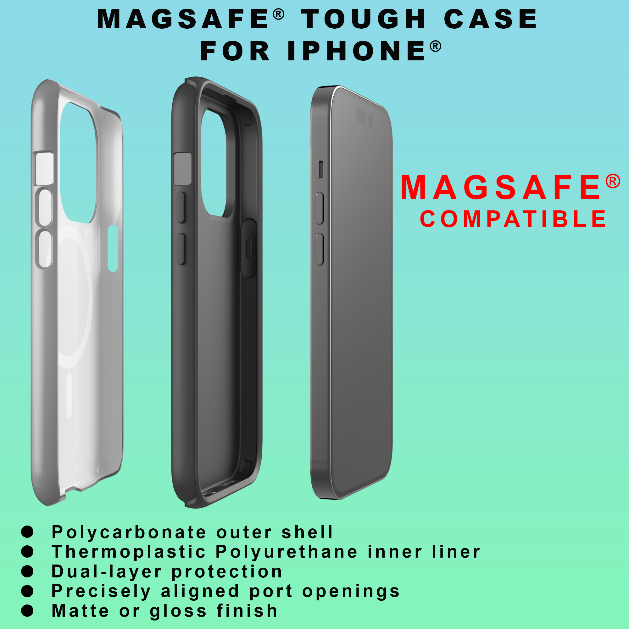 Example of Phone Case & Mockup Designs For Pod