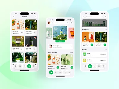 Beauty Mobile App app design beauty beauty app beauty mobile app cosmetic e commerce makeup mobile app minimalist mobile mobile app product shop skin skin care skincare store ui ux