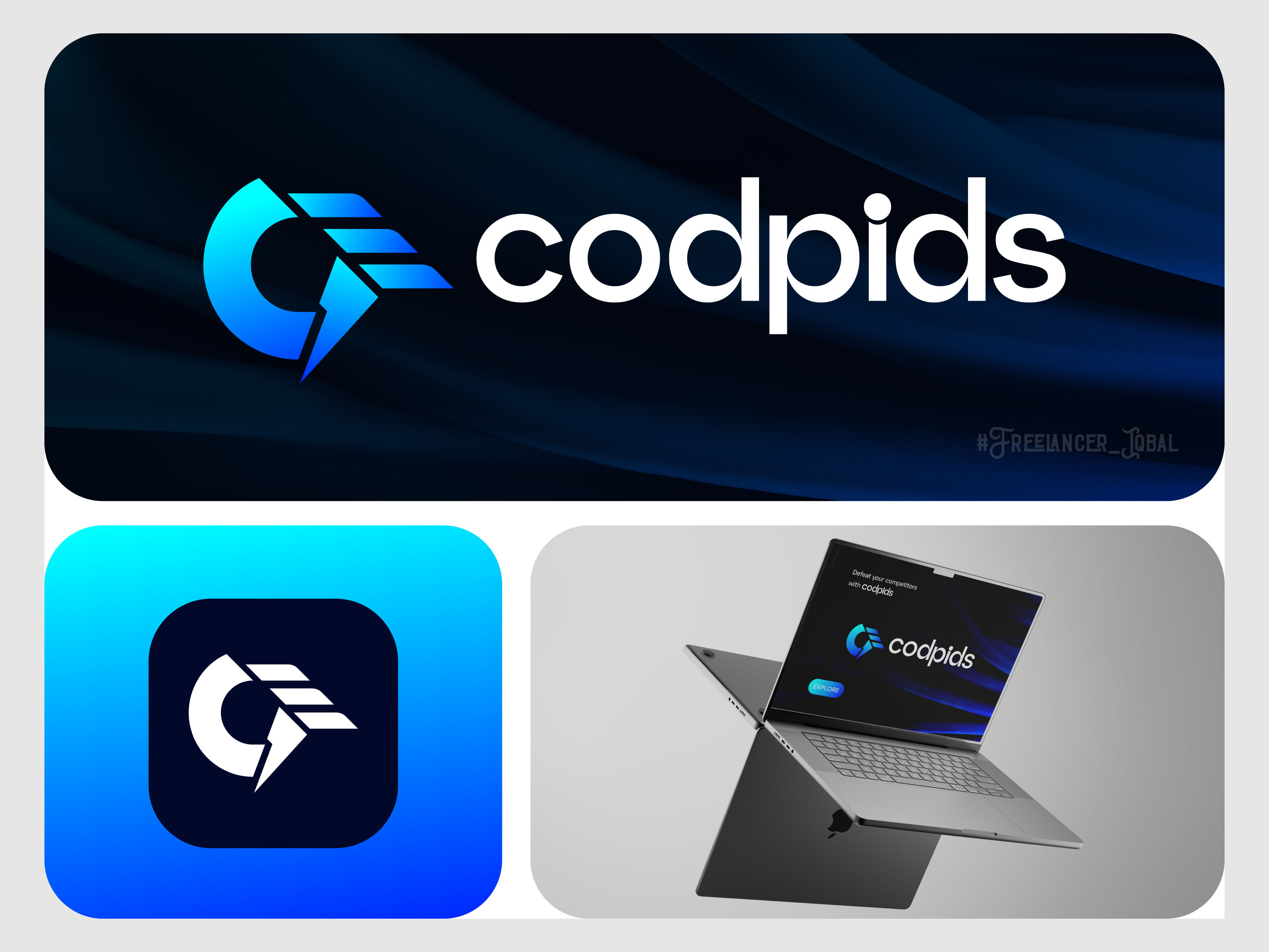 Example of Agency Logo Design | Tech Logo Design | Startup Logo Mark