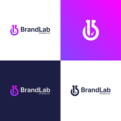 BRANDLAB LOGO 3d animation graphic design logo motion graphics