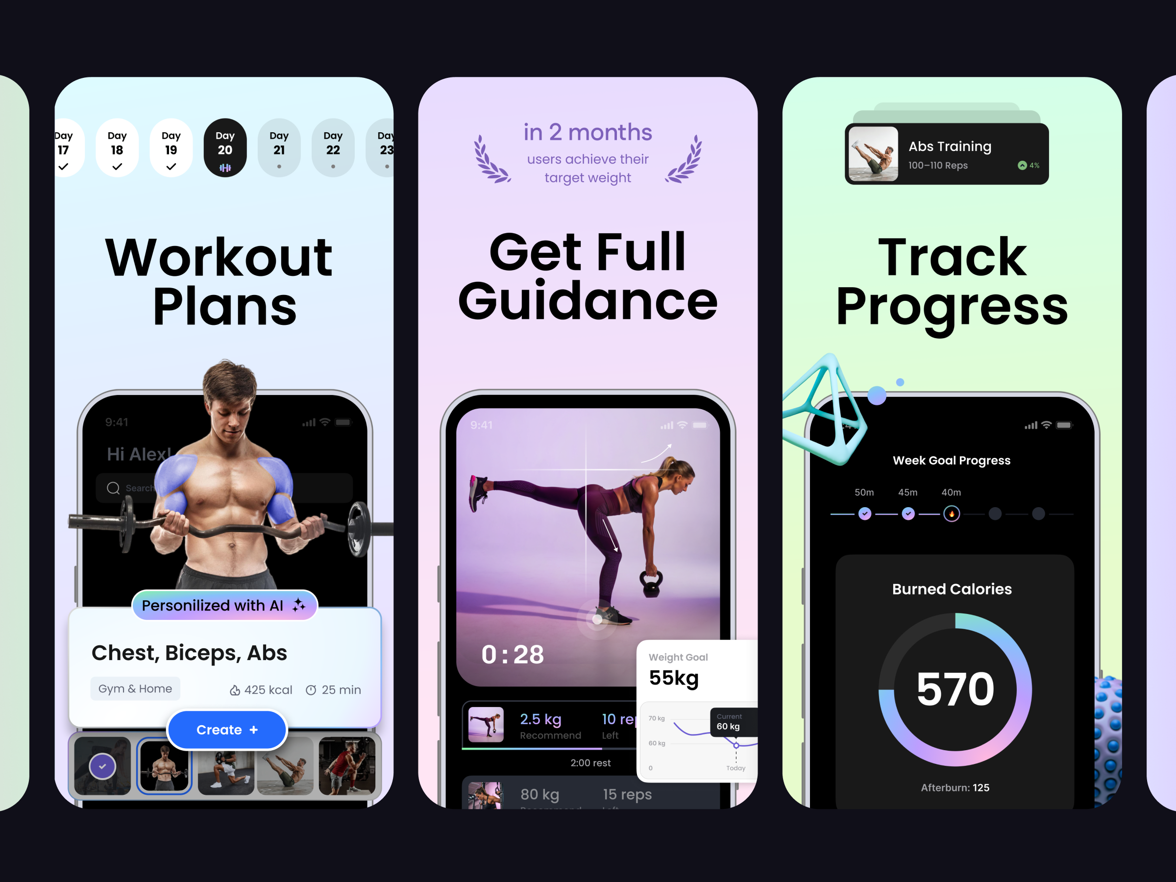 Example of Banners  For App Store / Google Market