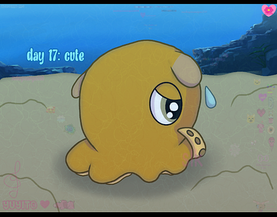 Maycean Day 17: cute art post art tag digital art drawing fan art illustration