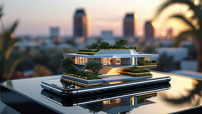 Jericho Villa 2025: Luxury Reimagined 3d 3d art ai art architecture cgi colorful design environment futuristic house jericho luxury modern phone technology villa
