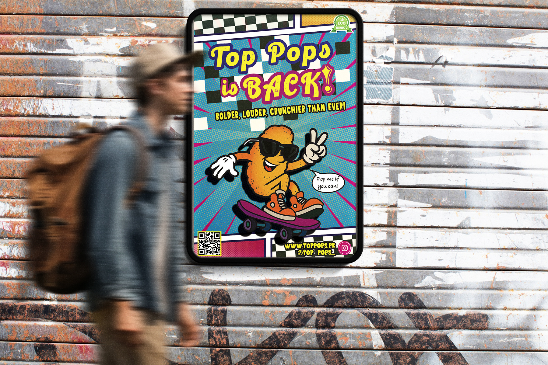 Top Pops 2.0 | Reinventing a Classic Snack brand identity branding brandrevival character design commercial photography conceptdesign design expressive design funbranding graphic design illustration logo mascotdesign packagingdesign posterdesign rebranding socialmediadesign typography visualidentity websiteprototype