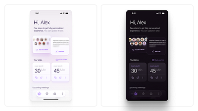 white–dark–modes 3d animation branding dark dark mode graphic design logo motion graphics ui