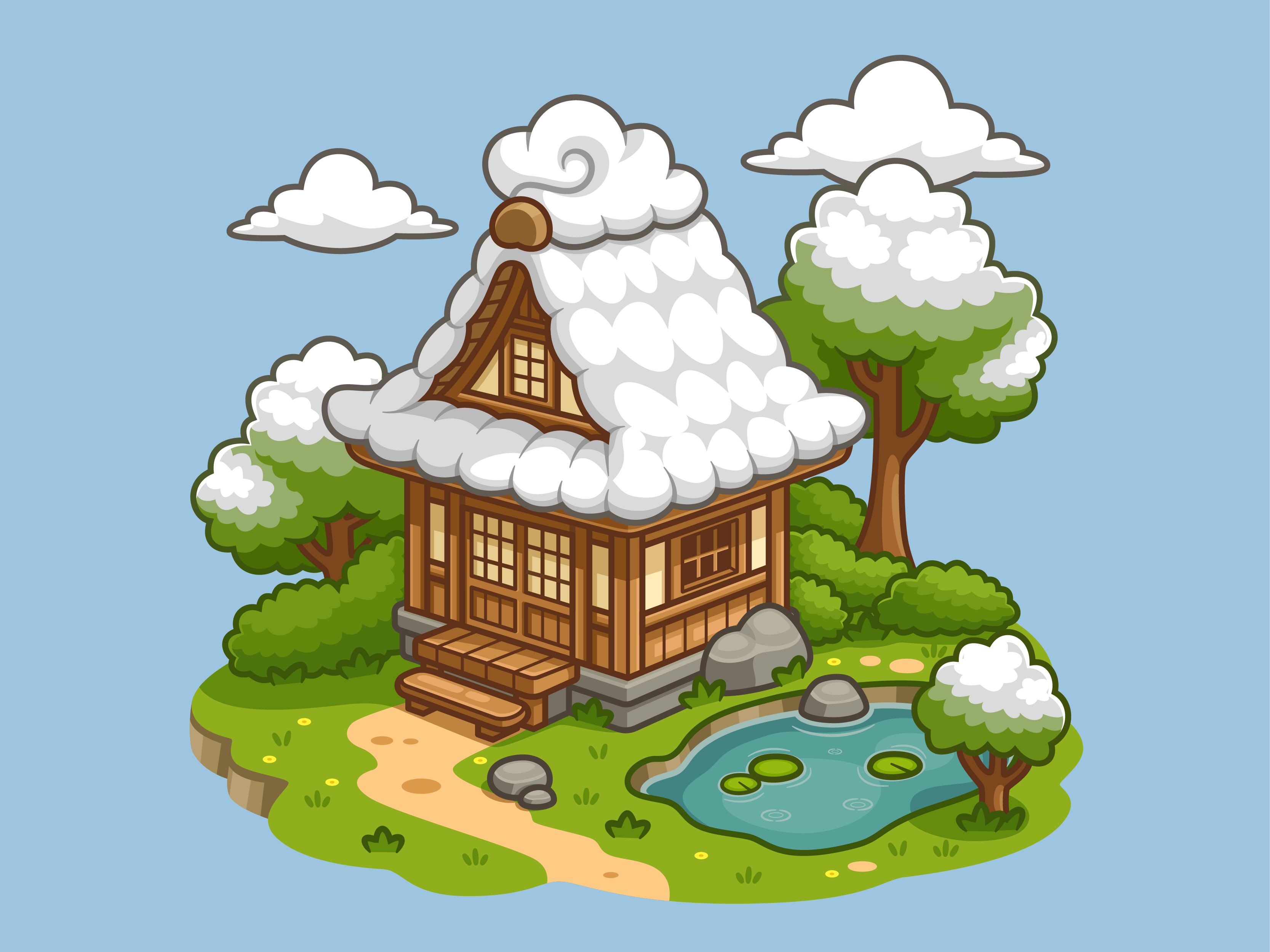 Coffee Collections pixel artwork representing curated hues for Steam store palette discipline