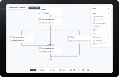 Workflow Builder botbuilder designtool dialogueeditor draganddrop figma flowdesign interactiondesign lowcode nocode nodebasededitor ui userjourney ux voiceassistant