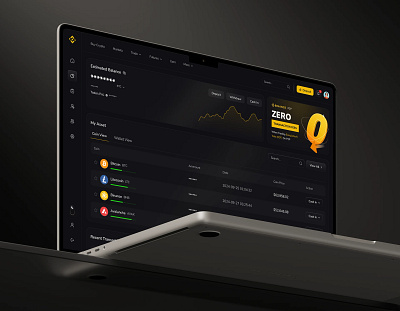 Crypto dashboard binance wallet crypto dashboard crypto exchange crypto wallet trading dashboard web design