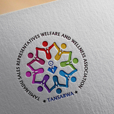 Tamilnadu Sales Representative Welfare and Wellness Association creativelogo design illustration logo logodesign logodesigner logoshape newlogo newlogodesign