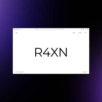 Interactive Animation Portfolio — Powered by GSAP animation branding code design portfolio portfolio design portfolio website uiux web design website