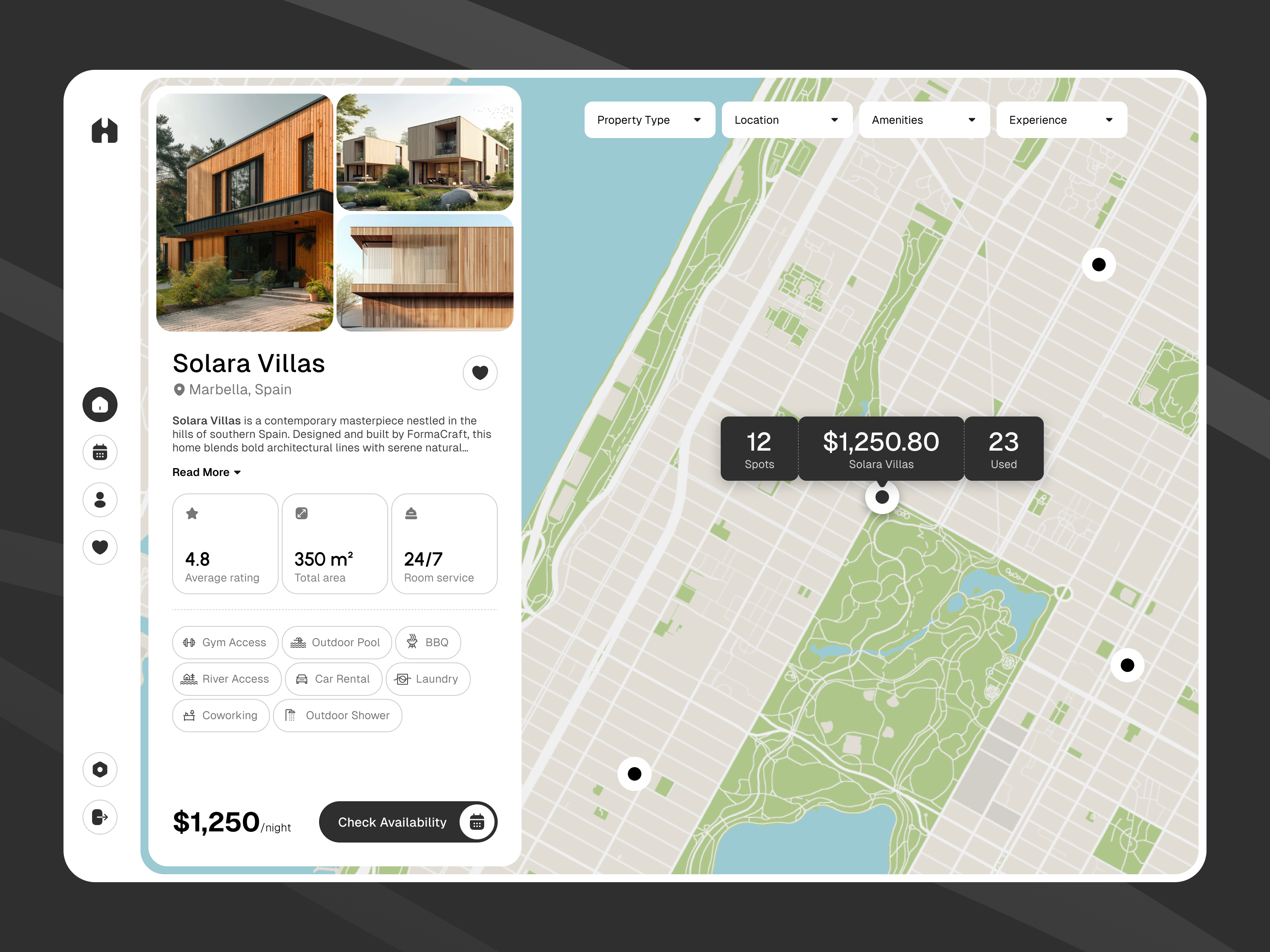 Example of Web App Design